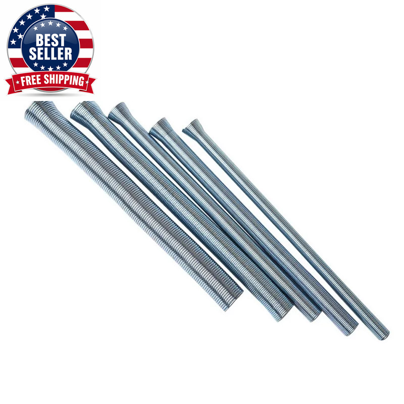 5Pcs Premium outside Style Spring Copper Tube Benders Manual Internal Folding Be