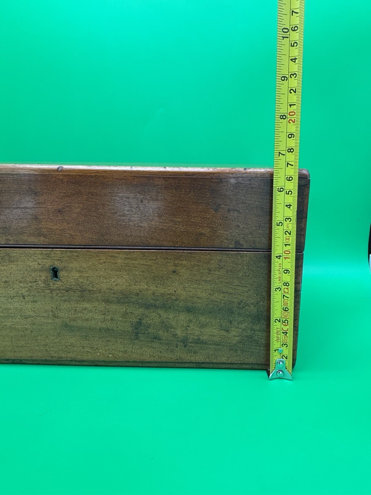 c.1871 H. Crouch London Antique Brass Microscope #689 Case Accessories