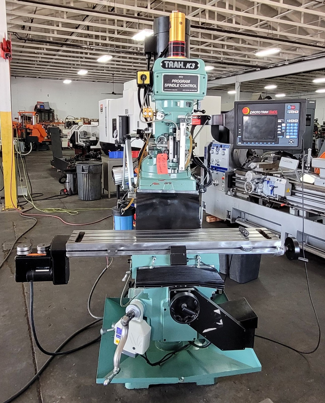 2012 SWI TRAK K3SX CNC MILL W/SMX CONTROL, PDB, Knee PF 2 Axis