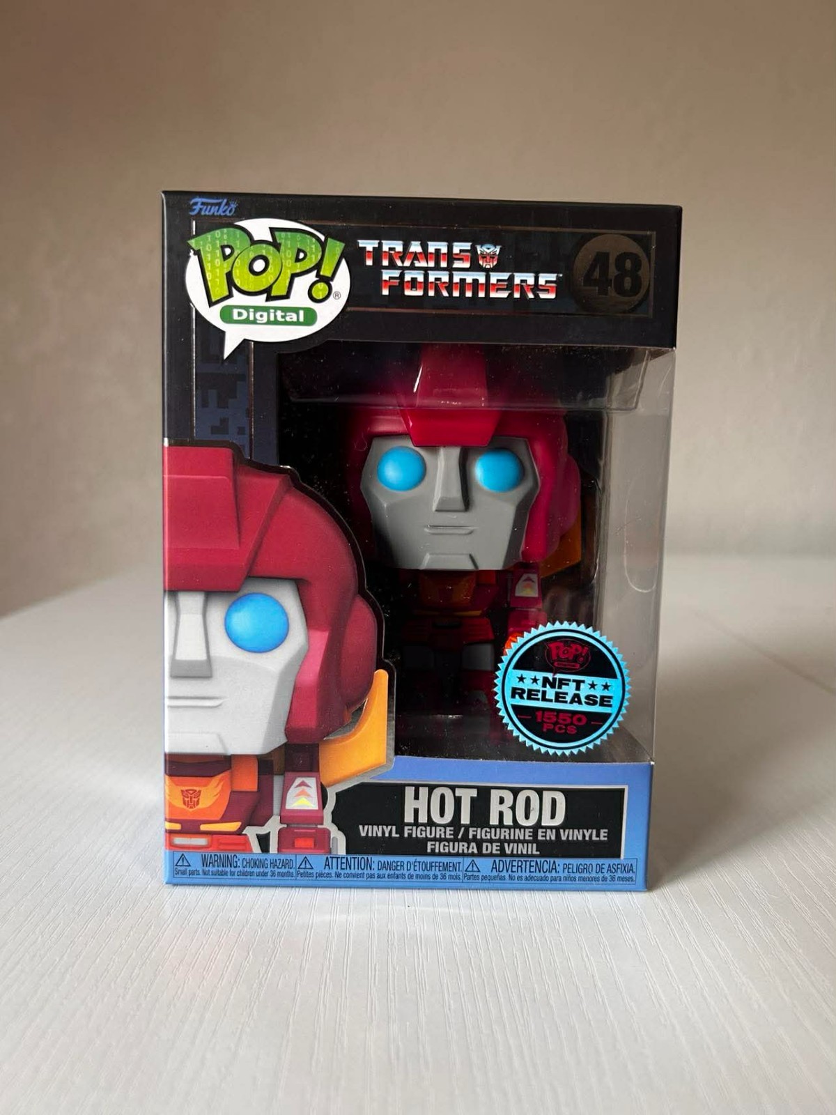 Funko Pop! Transformers Hot Rod Vinyl Figure Exclusive