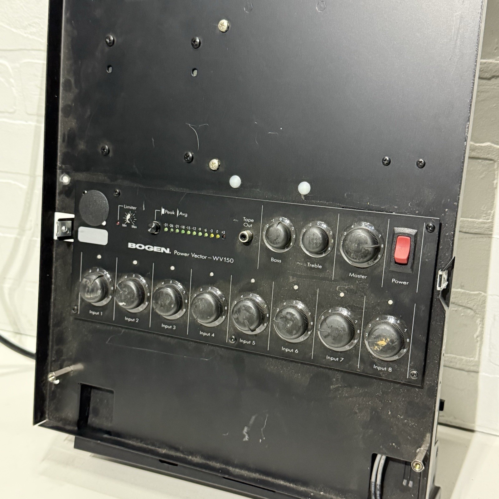 Bogen WV150 Wall Mount Power Vector Modular Input Amplifier