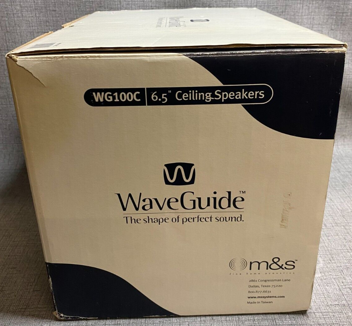 WG SERIES WG100c 6.5" Ceiling Speakers WAVE GUIDE