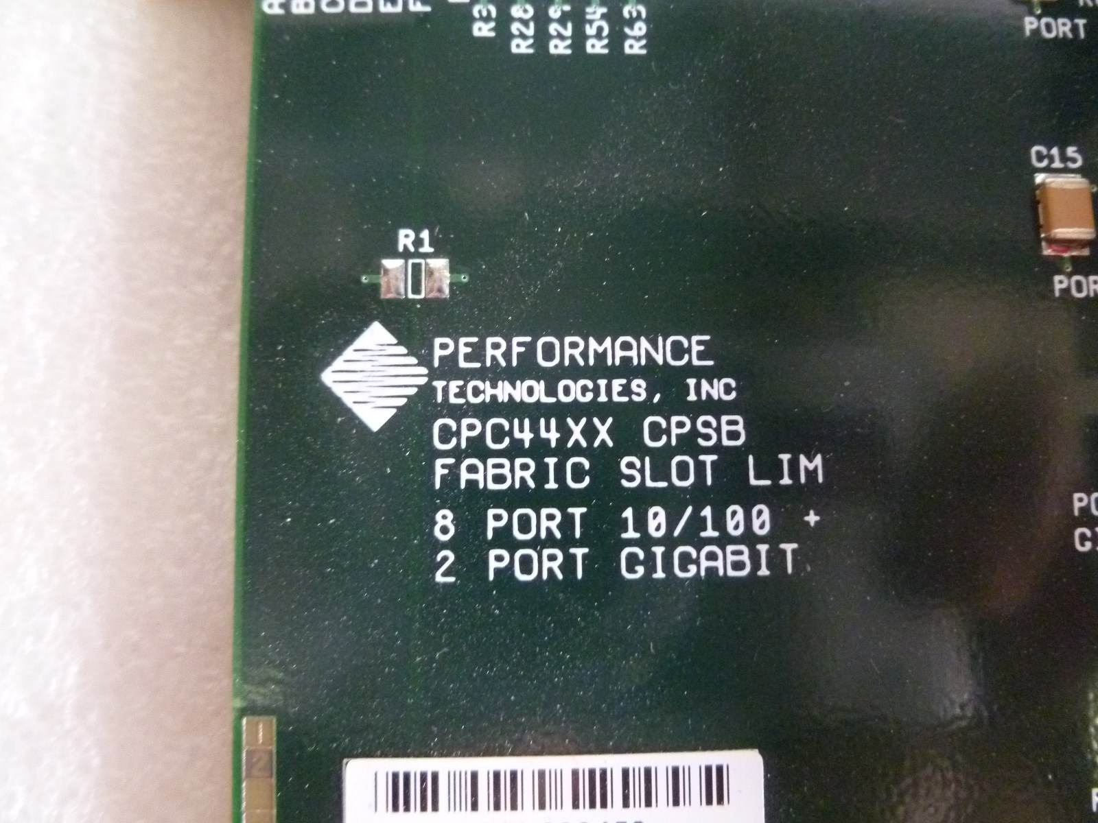 PERFORMANCE TECH CPC44XX CPSB FABRIC SLOT LIM MODULE