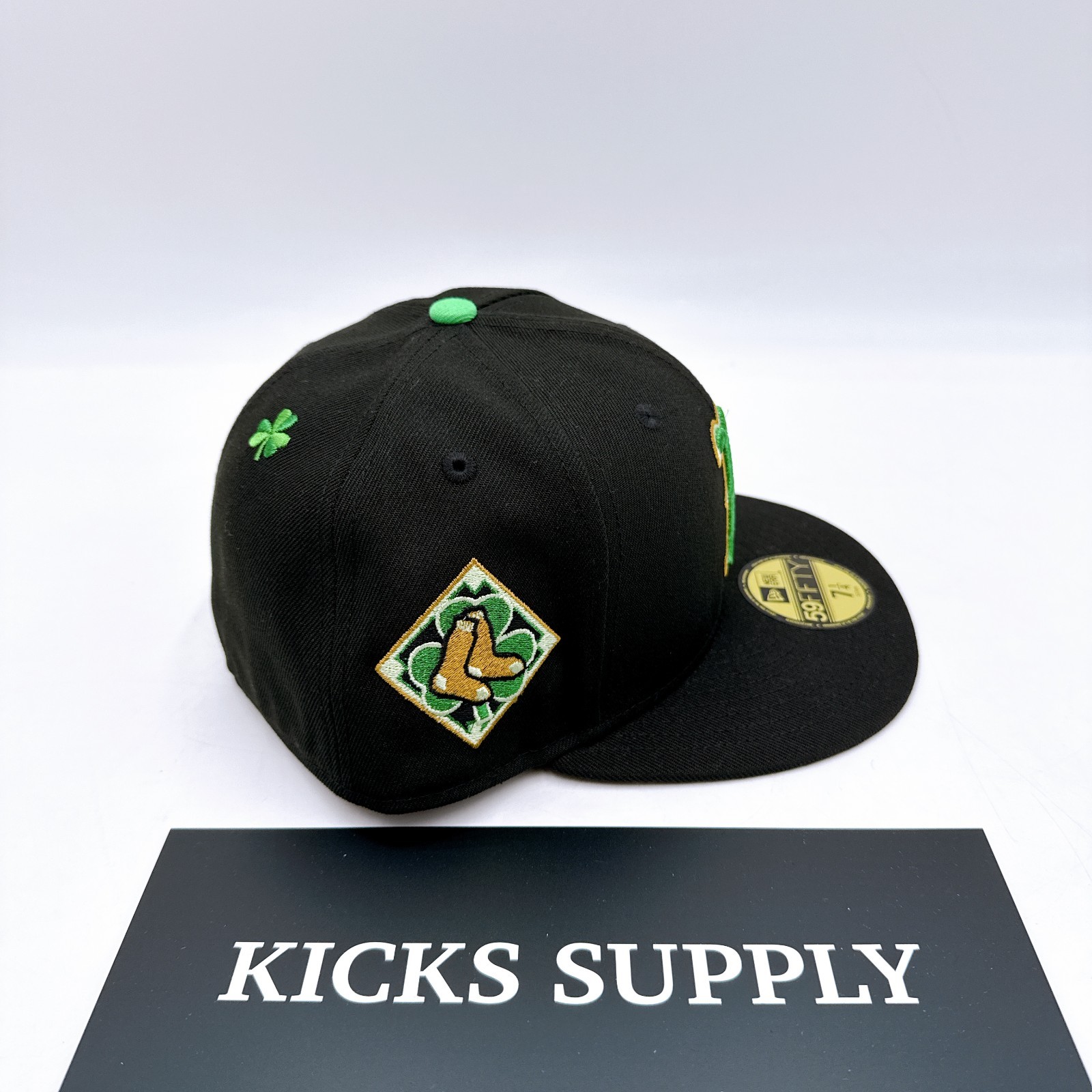 New Era 59FIFTY MLB St. Patrick's Day Boston Red Sox Black 14865042 Unisex