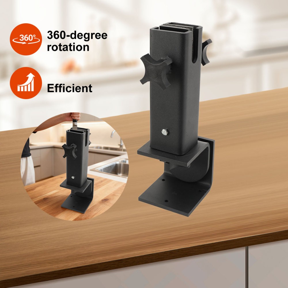 Swiveling Multi-Mount Work Bench Vise For Knife Making Work With 360 Rotation
