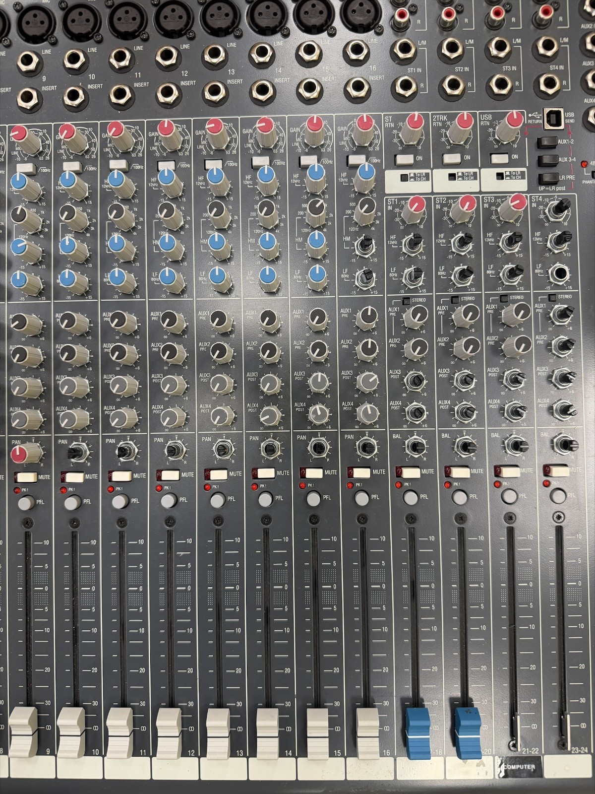 Allen & Heath ZED-24 24-channel Mixer with USB Audio Interface