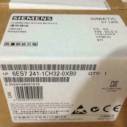 New Siemens SIMATIC S7-1200 CM 1241 6ES7241-1CH32-0XB0 6ES7 241-1CH32-0XB0