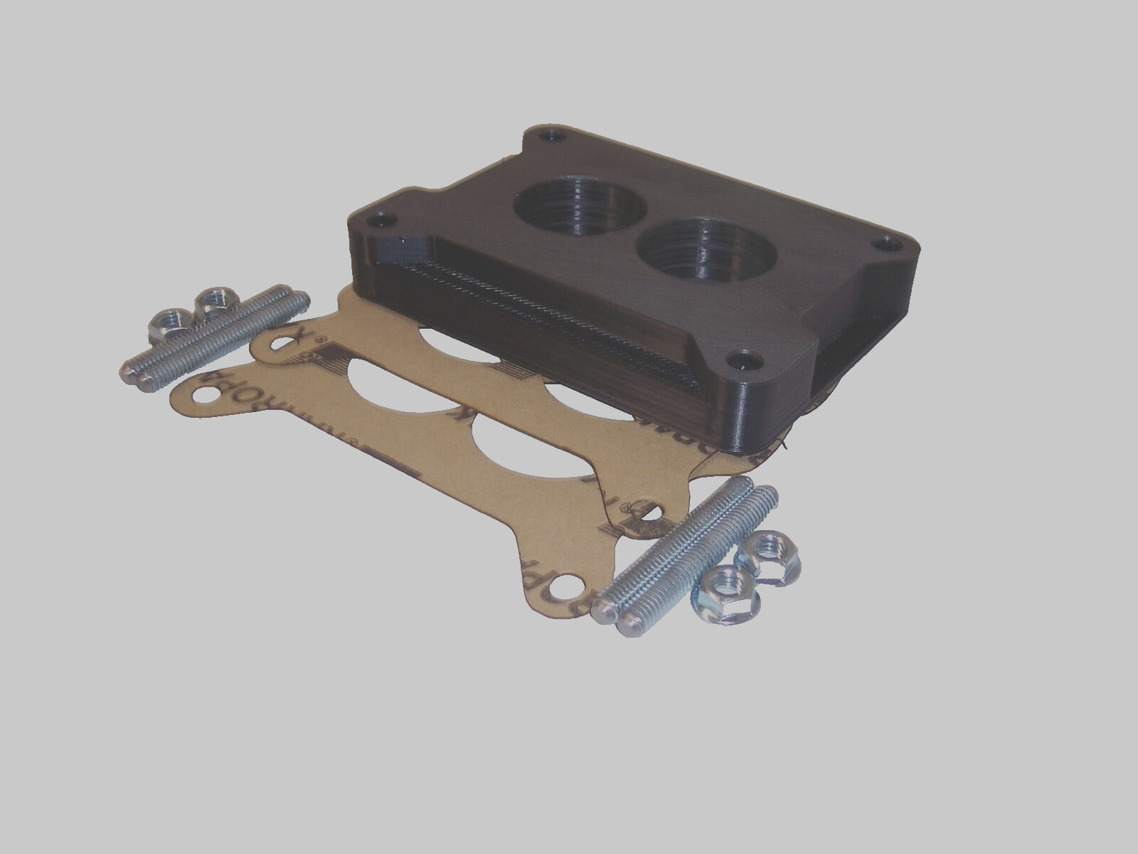 Holley Autolite Motorcraft 2bl Carburetor spacer 1" heat insulator USA made