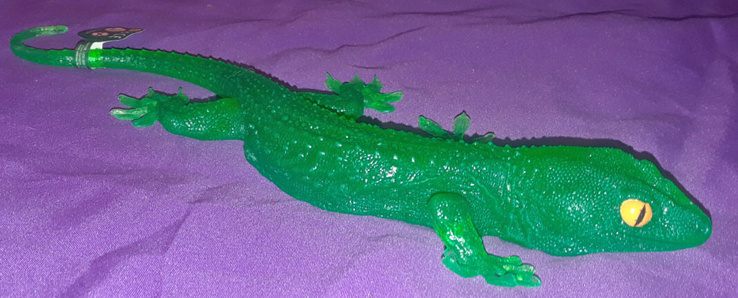 Day Gecko Replica - Realistic but Lime Green PVC