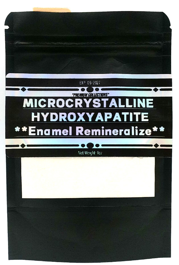 Pure Microcrystalline Hydroxyapatite Tooth Powder - Pasture Raised - 1oz