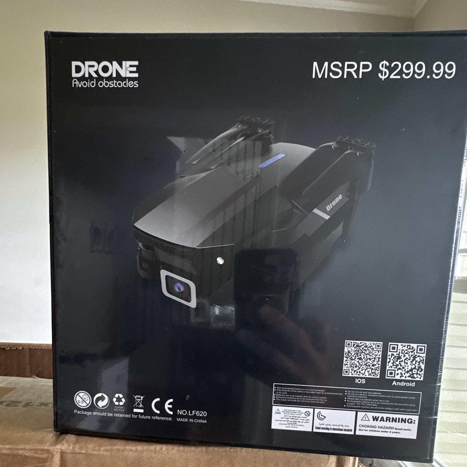 Brand New Piececool Foldable Quadcopter Drone with 4k Camera, App Control