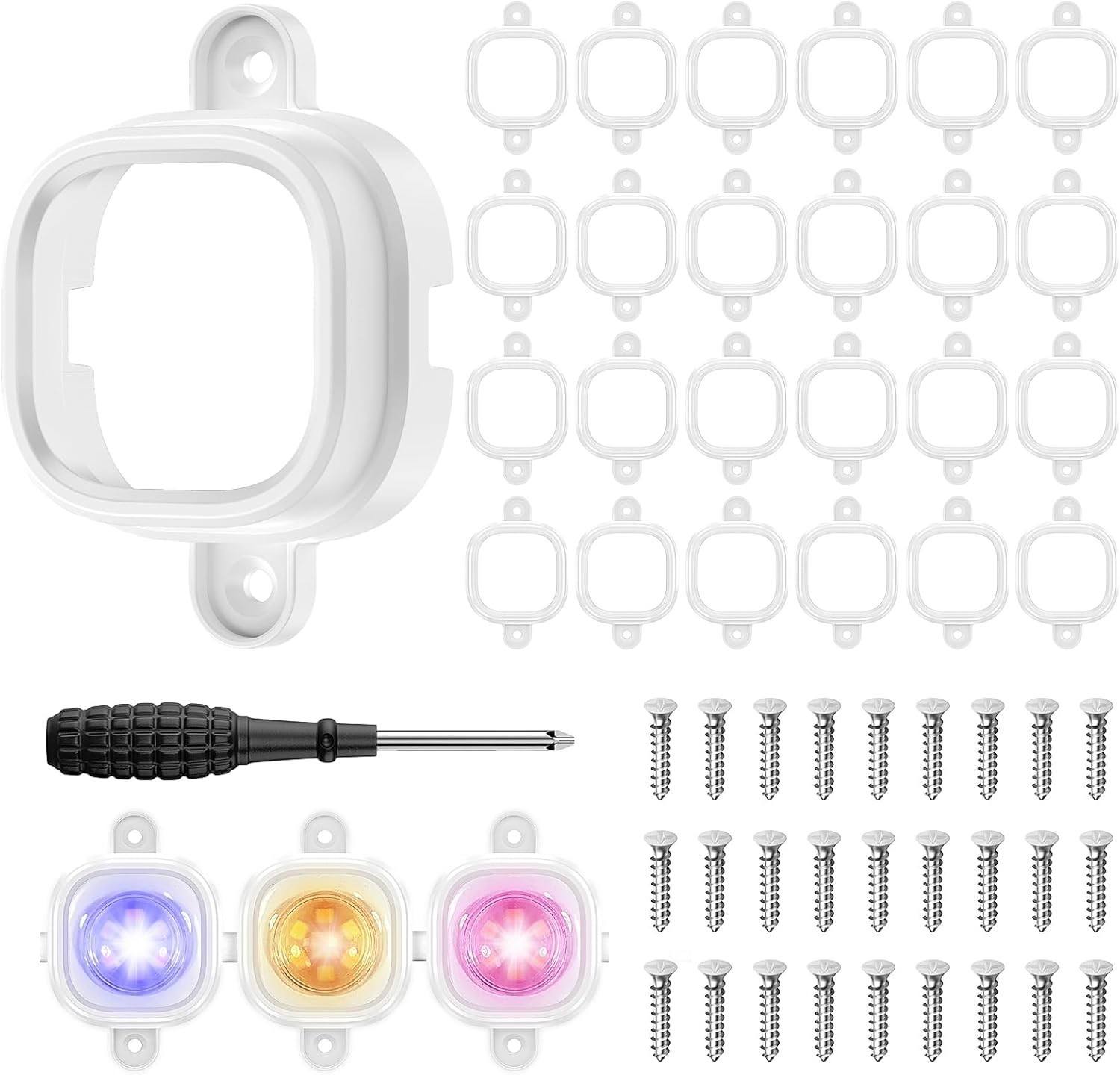 240 Set Light Clips for Govee H706 Outdoor Lights, Fixed Mounting Brackets 181