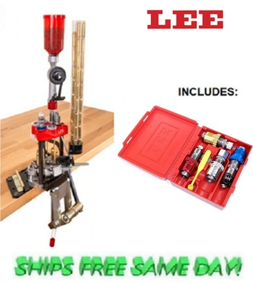 Lee Six Pack Pro 6000 Progressive Press for 308 Win, 7.62 x 51 with 4 Dies 91953