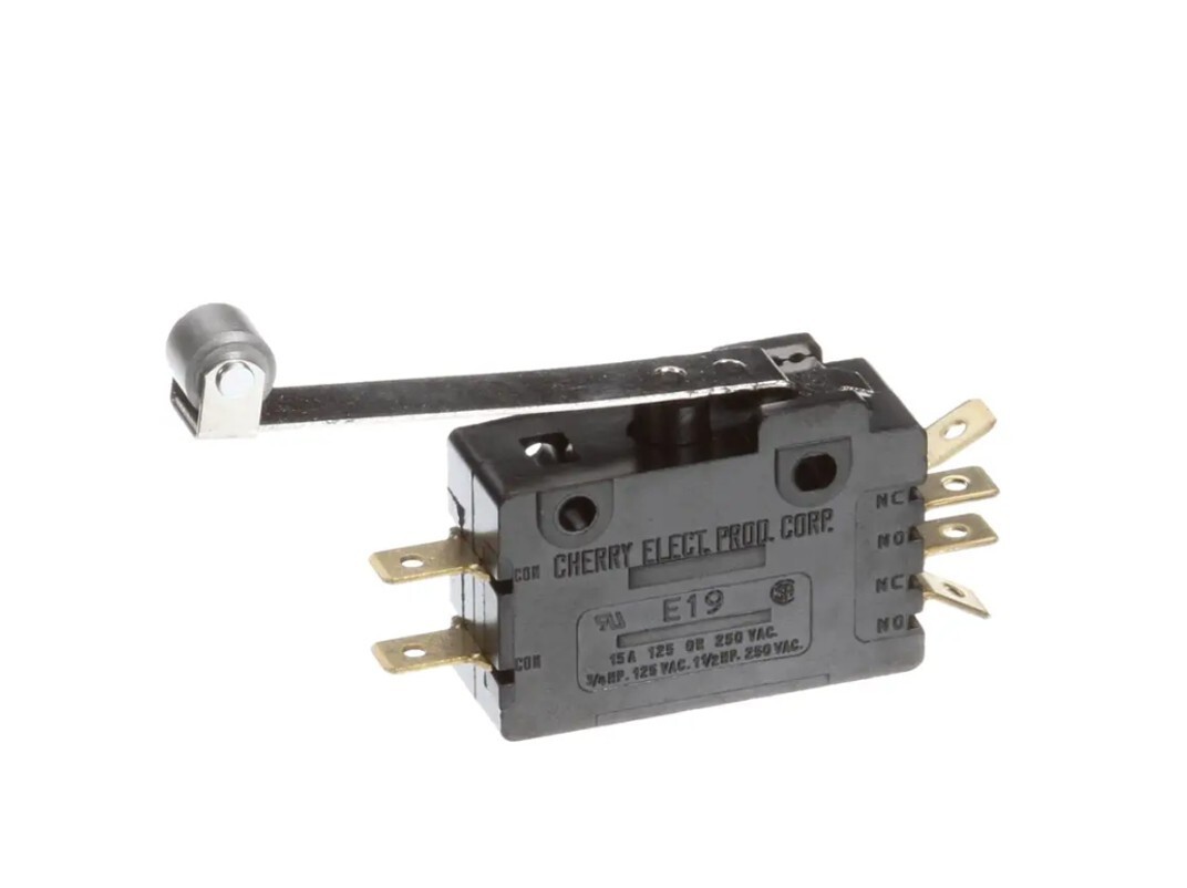 Baxter 21-11 E19 Micro Switch with Lever/Roller DPST 15 Amp