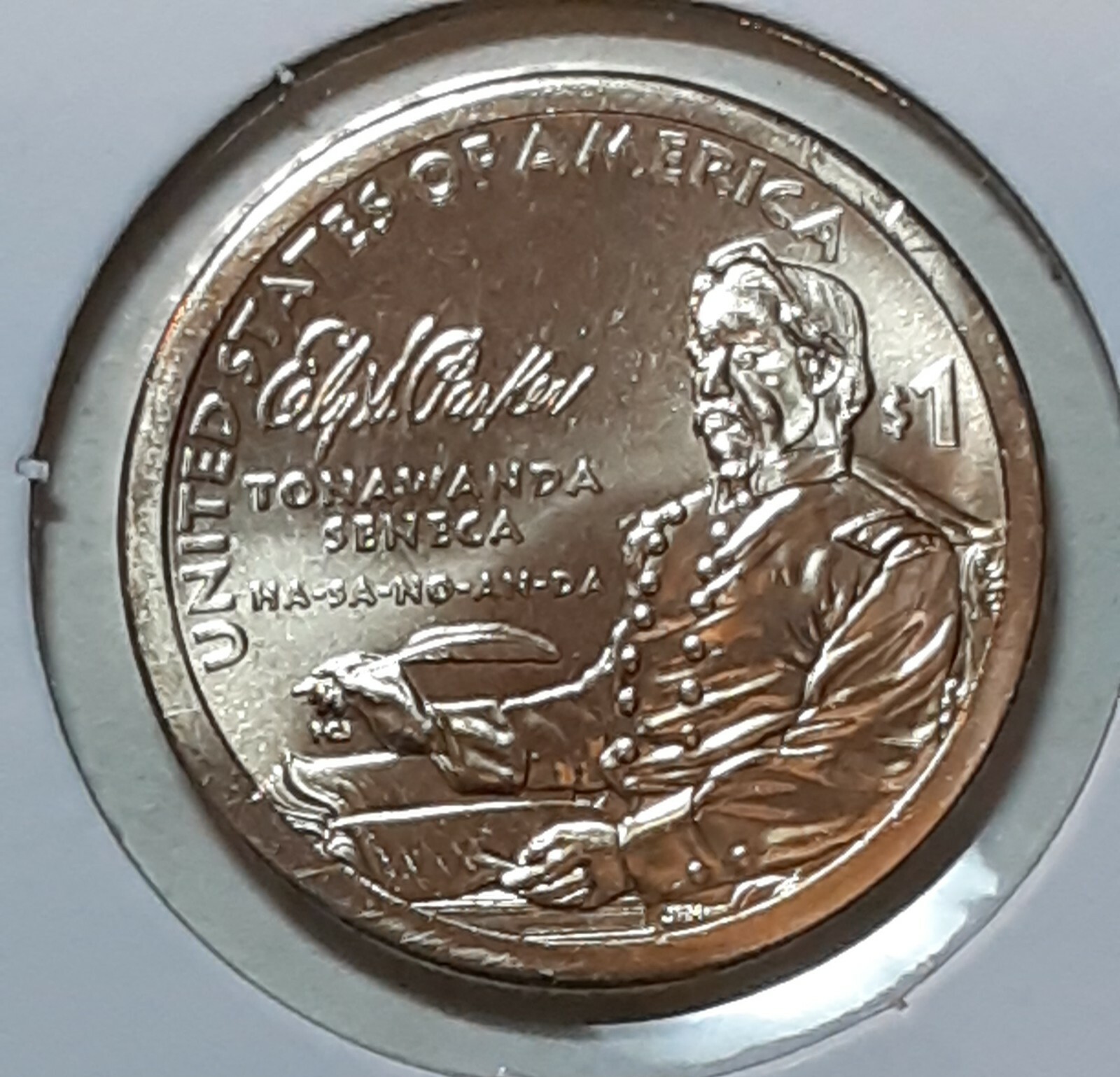 2022 Native American Sacagawea P Dollar- BU - Parker - Tonawanda Seneca