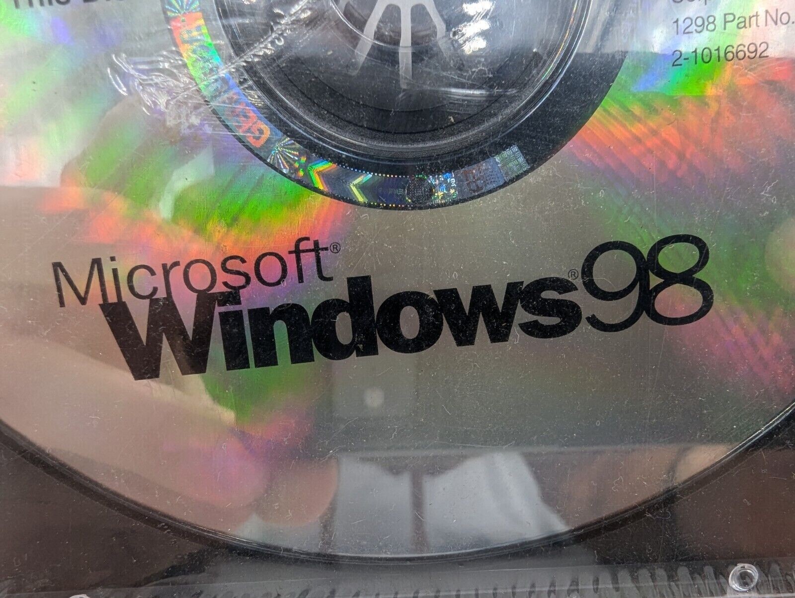 Microsoft Windows 98 New Sealed CD w/ COA & Product Key