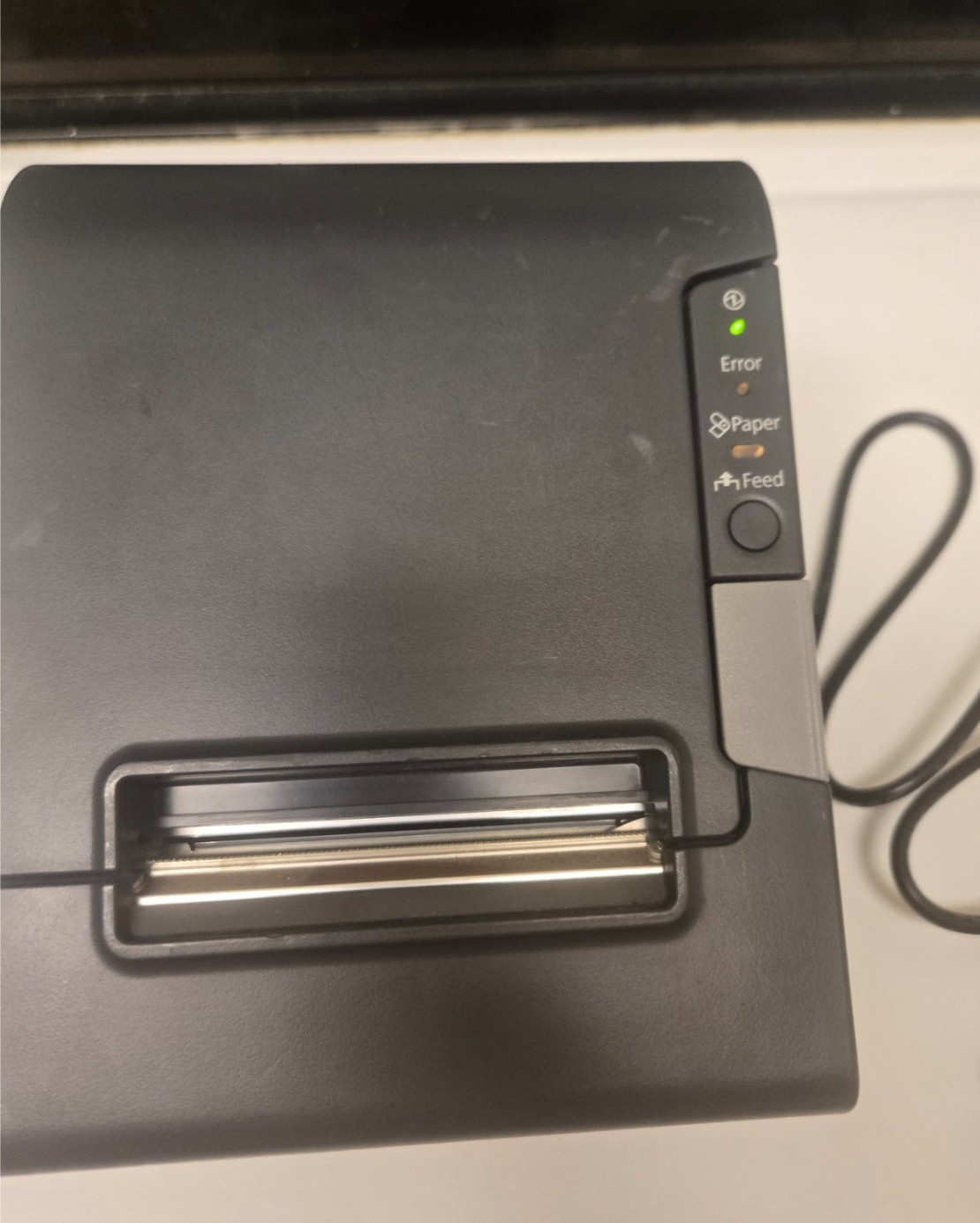 Epson Micros TM-T88V M244A Compact POS Thermal Receipt Printer w/AC Adapter