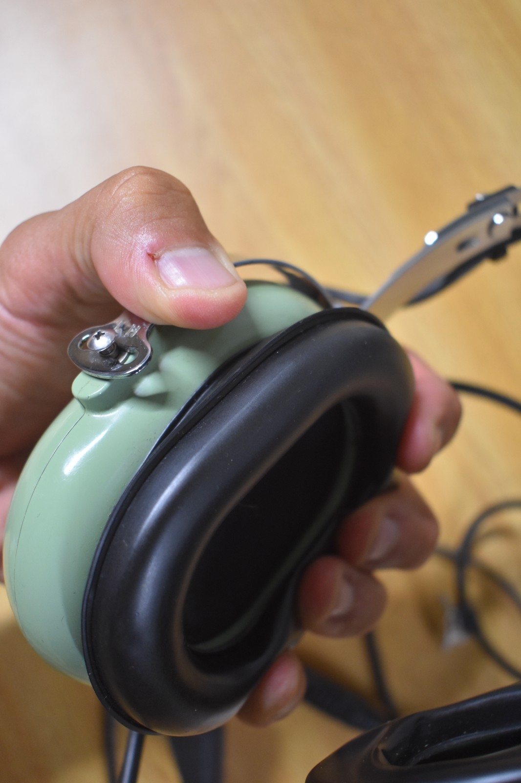 David Clark H10-60 Aviation Headset With Duel Plug And Mic (used)