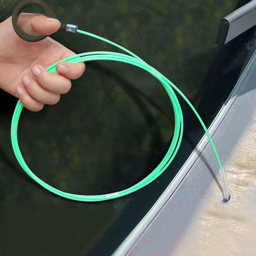 9.84FT Car Sunroof Drain Cleaning Tool Flexible Drain Brush Long Tube Cleaner US