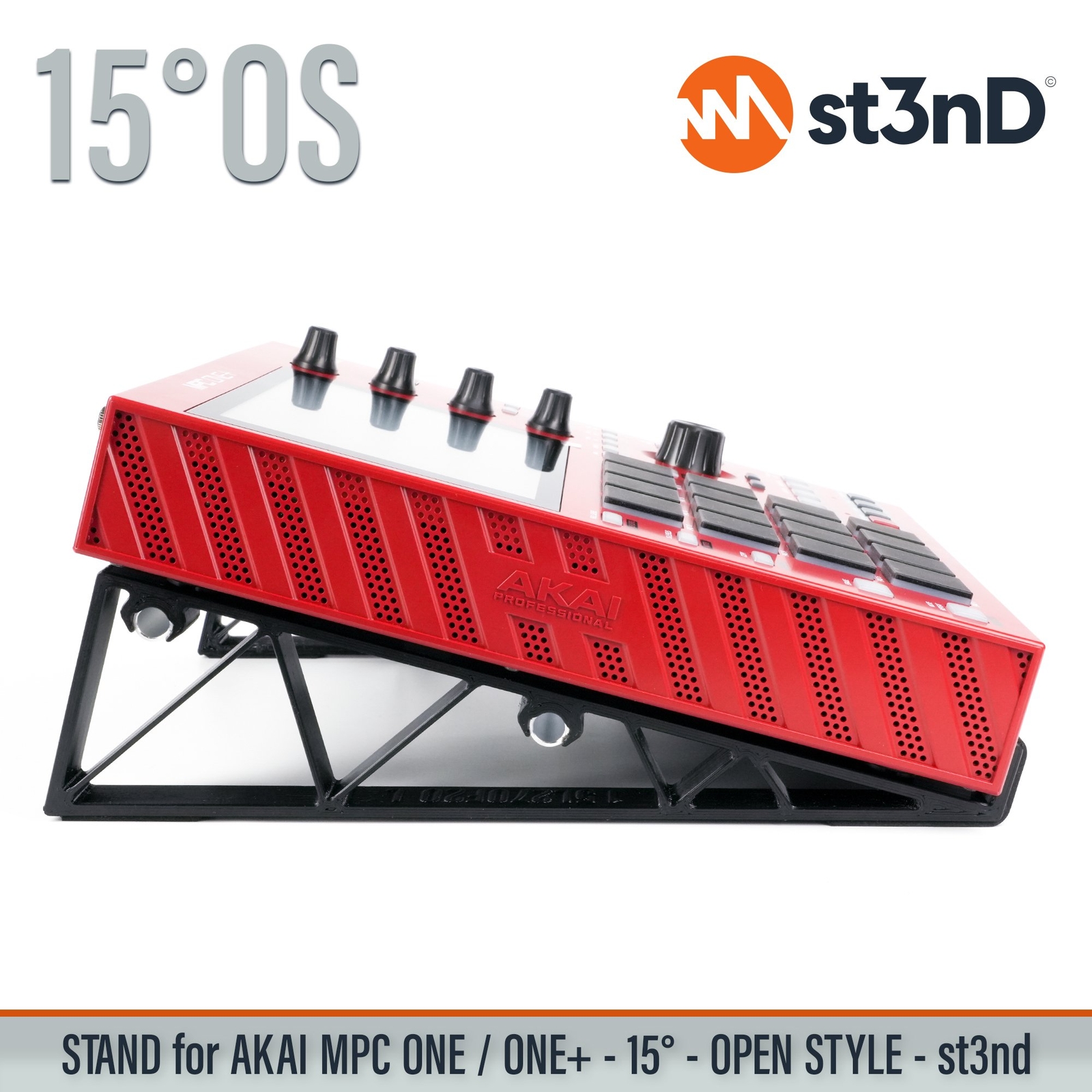 STAND for AKAI MPC ONE / ONE+ - 15° - Open Style