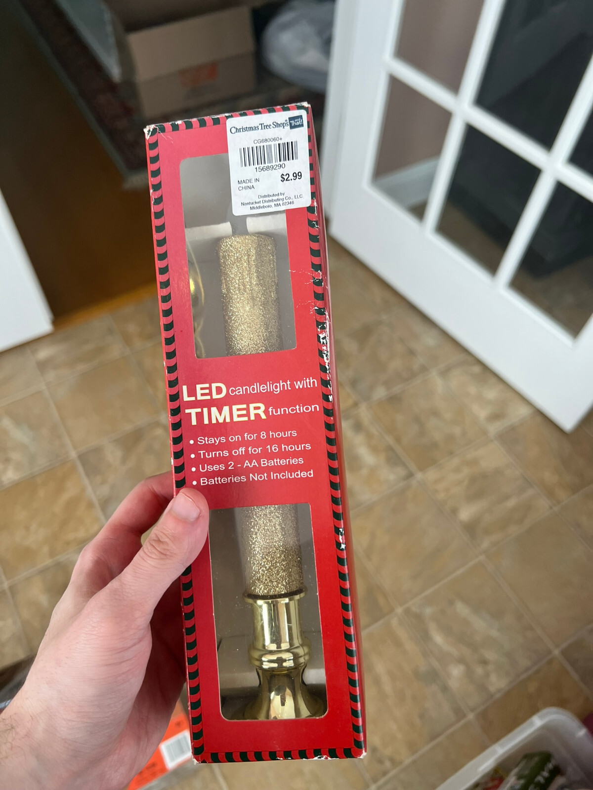 led candelelight with timer function christmas tree shops