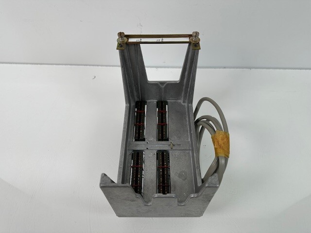 NOS - WESTERN ELECTRIC 603A KEY SYSTEM PANEL FOR 1A2 KEY SYSTEM - HOLDS 2 8" KTU