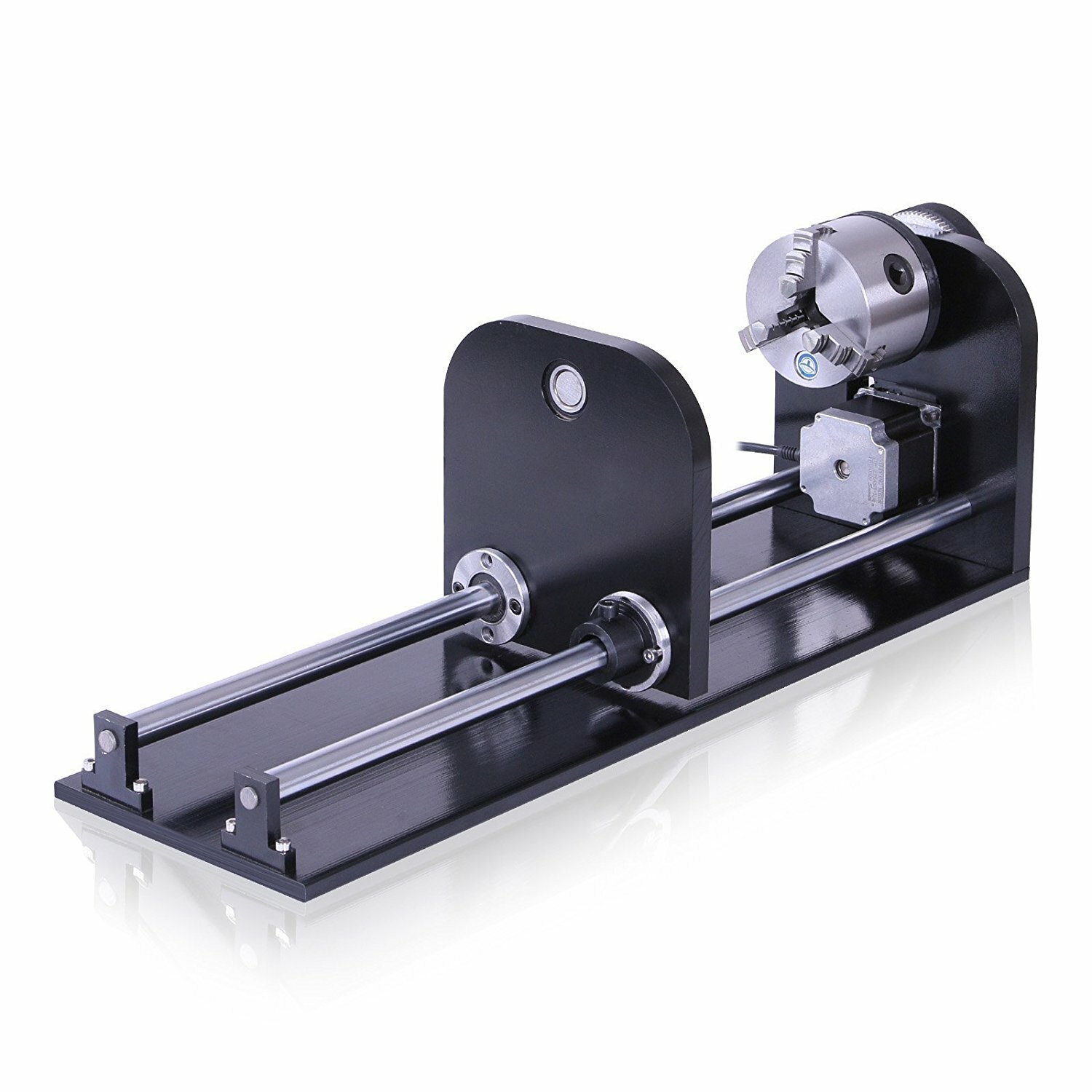 Versatile Rotary Axis 3-Jaw Chuck for 50W 60W 80W 100W 130W CO2 Laser Engraver