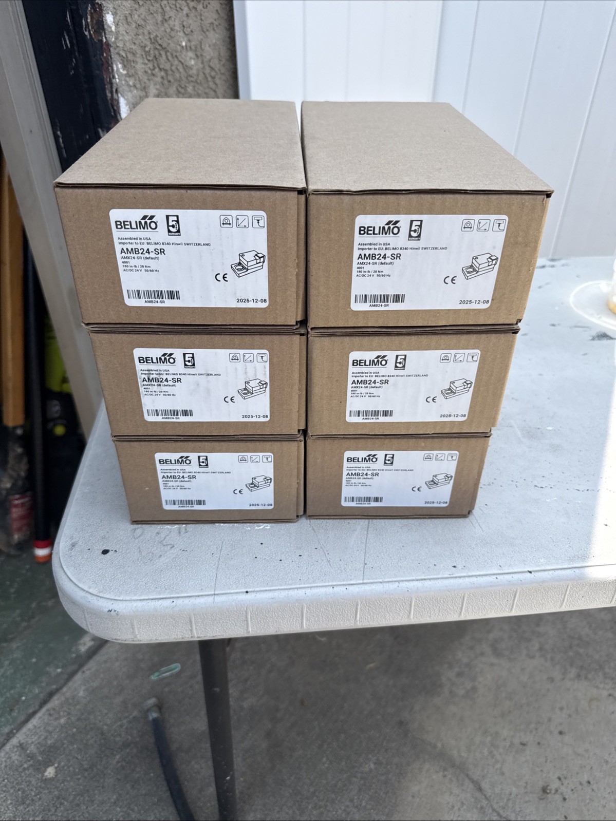 1 NIB BELIMO AMB24-SR Damper Actuator. 6 Available