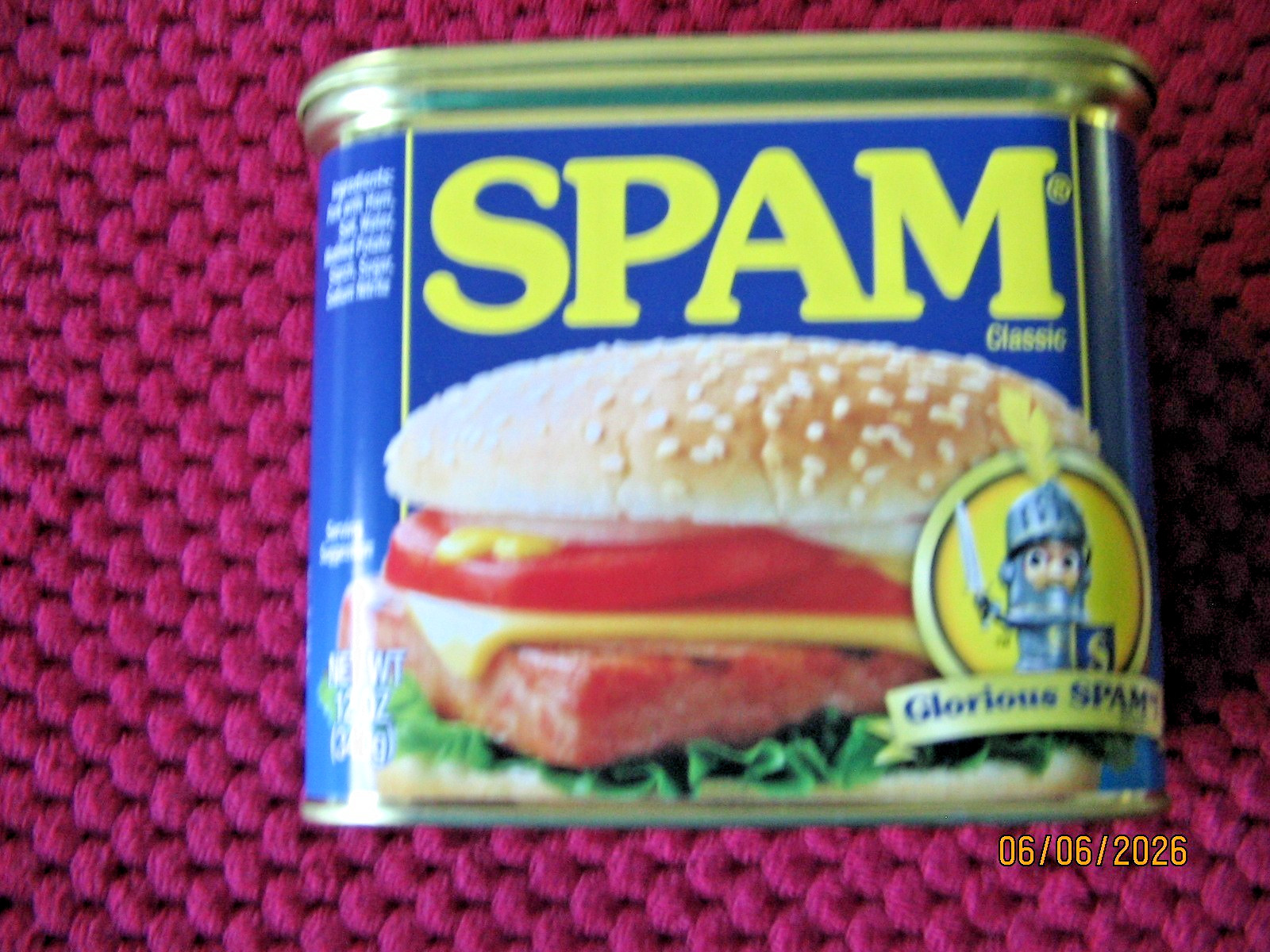 Decoy SPAM Can Secret Safe Protects Your Valuables Big Mouth Inc Hidden Bank