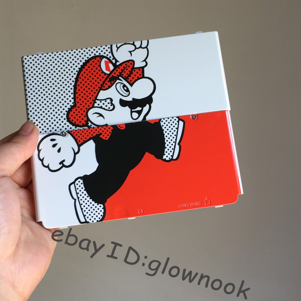 Nintendo Cover Plates plate Docomo mario for New 3DS console Replacement shell