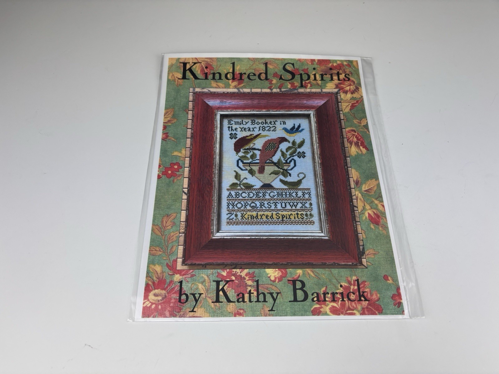 Kathy Barrick Kindred Spirit Cross Stitch Pattern Primitive Sampler 2S