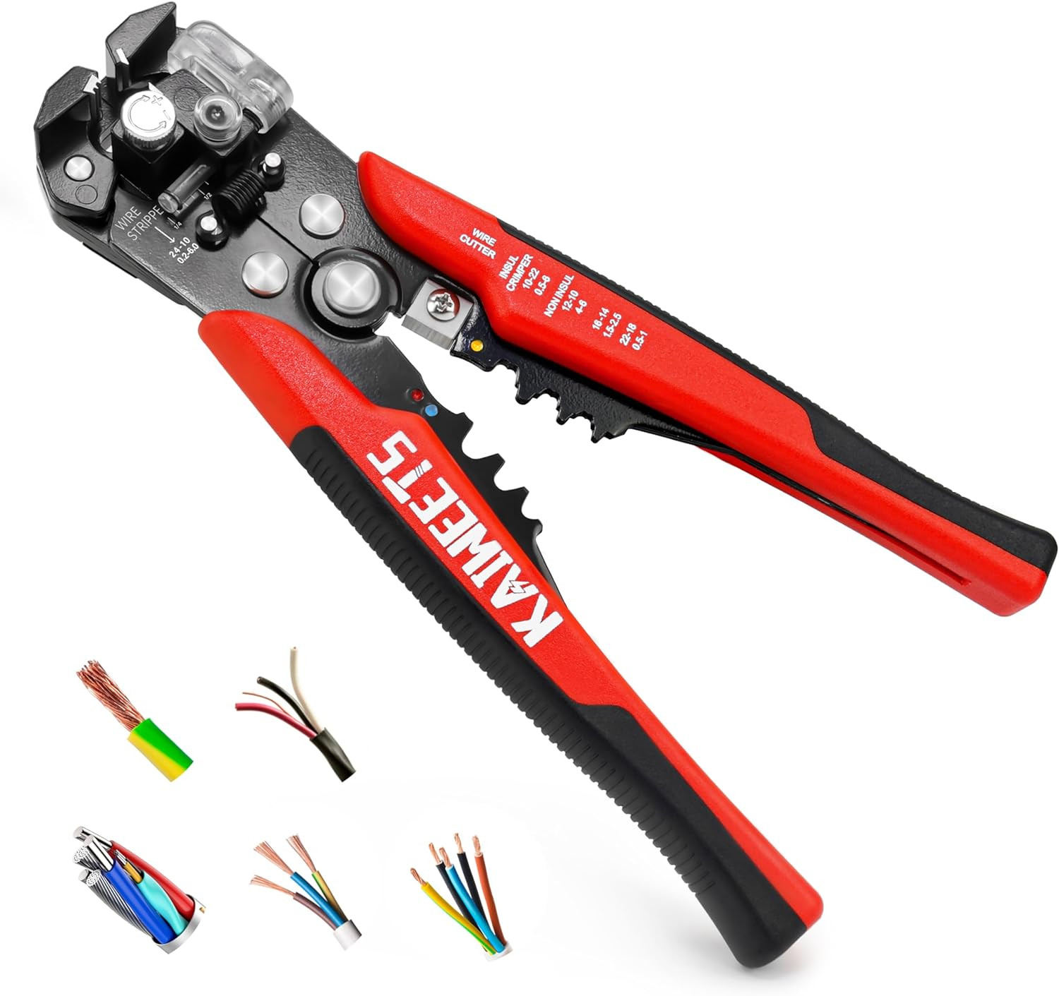 Self Adjusting Wire Stripper - 3 in 1 Heavy Duty Automatic Wire Stripping Tool |