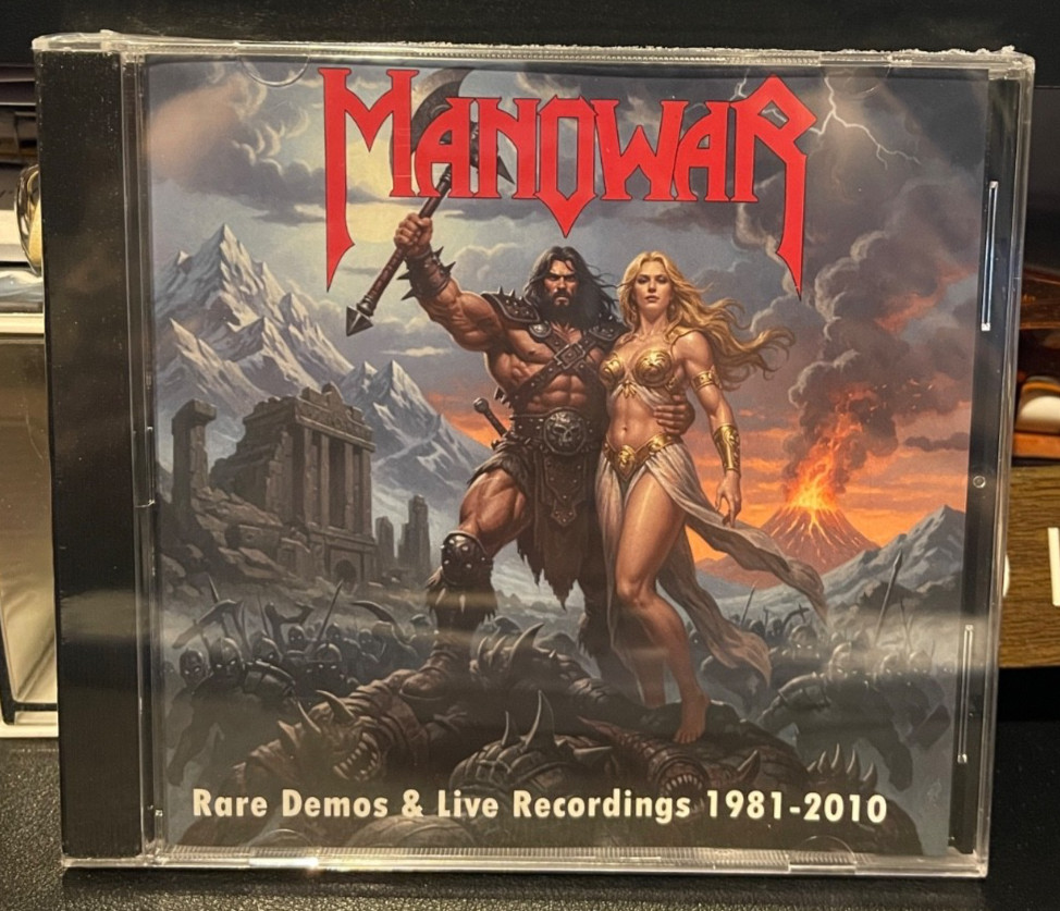 MANOWAR Rare Demos & Live Recordings 1981-2010 CD 2026 Spain CD SEALED
