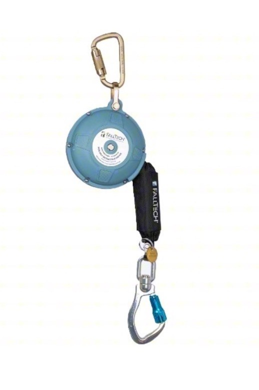 FallTech 7276BWR 20' Contractor Web SRL, w/ Swivel Aluminum Carabiner