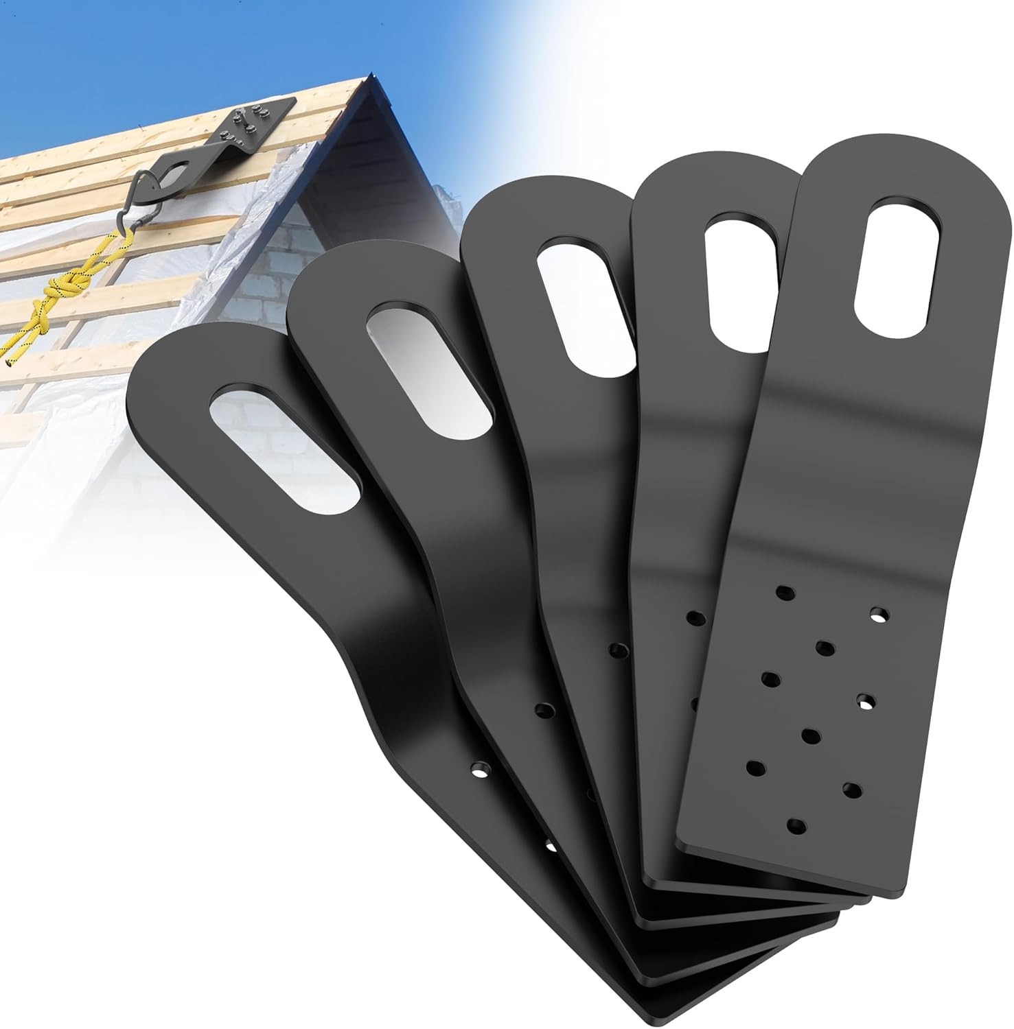 Roof Safety Anchor 5 Pack Fall Protection Roof Mount