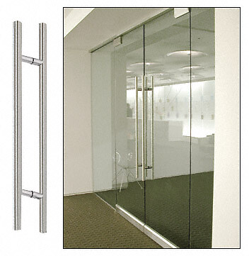 CRL 48LPBS Brushed Stainless 48" Extra Length Ladder Style Back-to-Back Pull