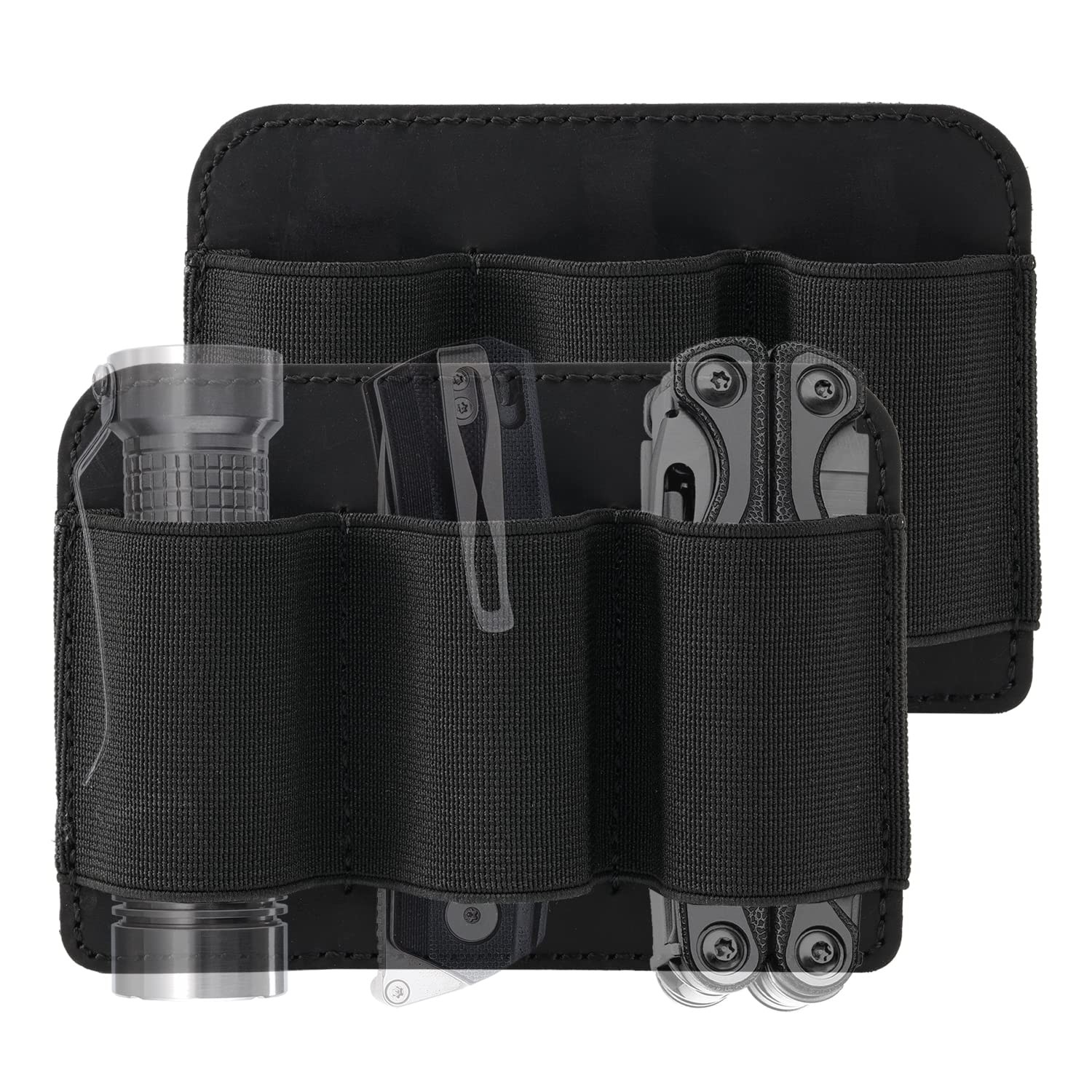 PL6 Tactical Modular Organizer, EDC Elastic Organizer Holder, Insert Pouch Pa...