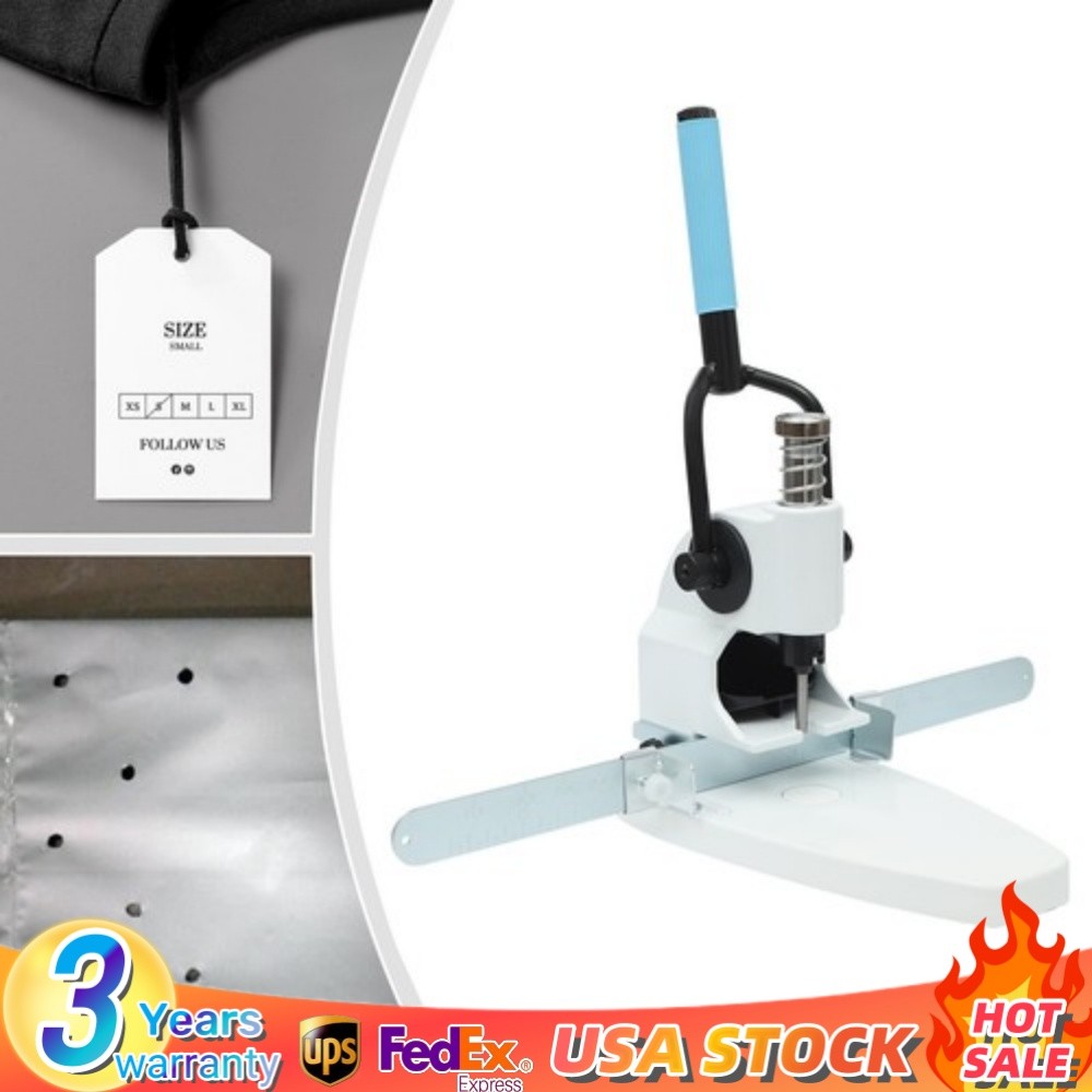 Manual Single Hole Punching Machine Plastic Paper Tags Hole Puncher 3mm/4mm/8mm