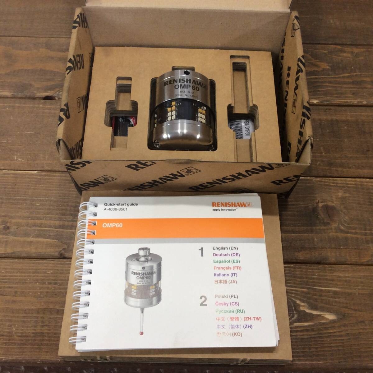 RENISHAW OMP600 Optical Touch Probe Machine Tool Measurement Sensor Unit