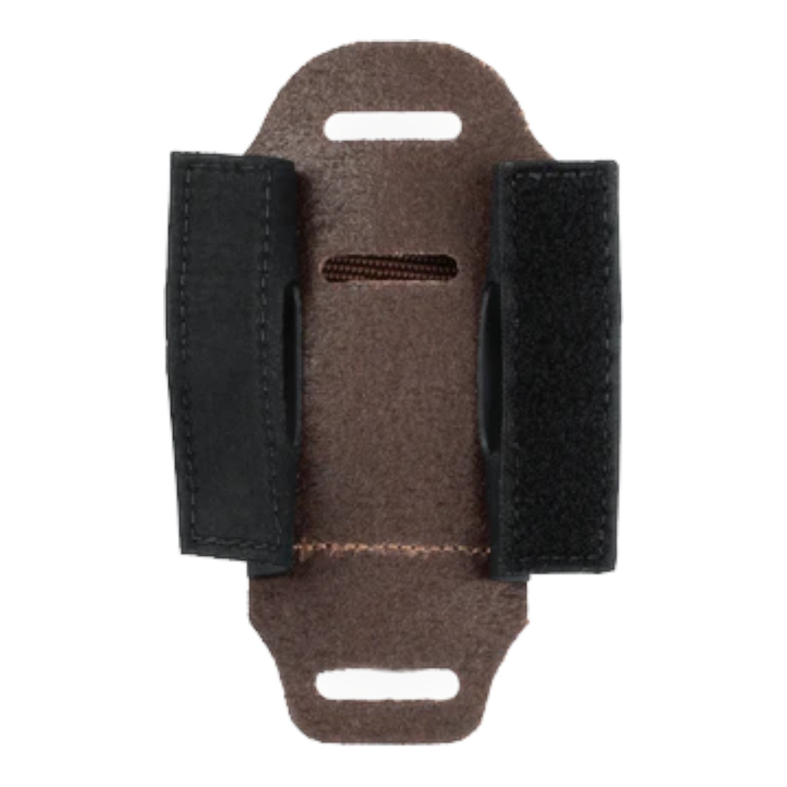 Levy's MM14-BRN Wireless Transmitter Bodypack Holder, Brown Leather