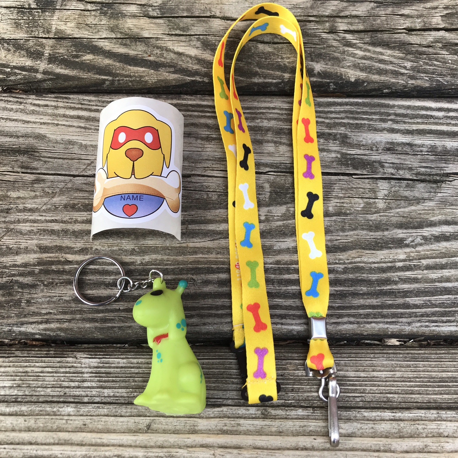 NEW American Heart Association Martia N. Mutley Pup Dog Keychain Collectible
