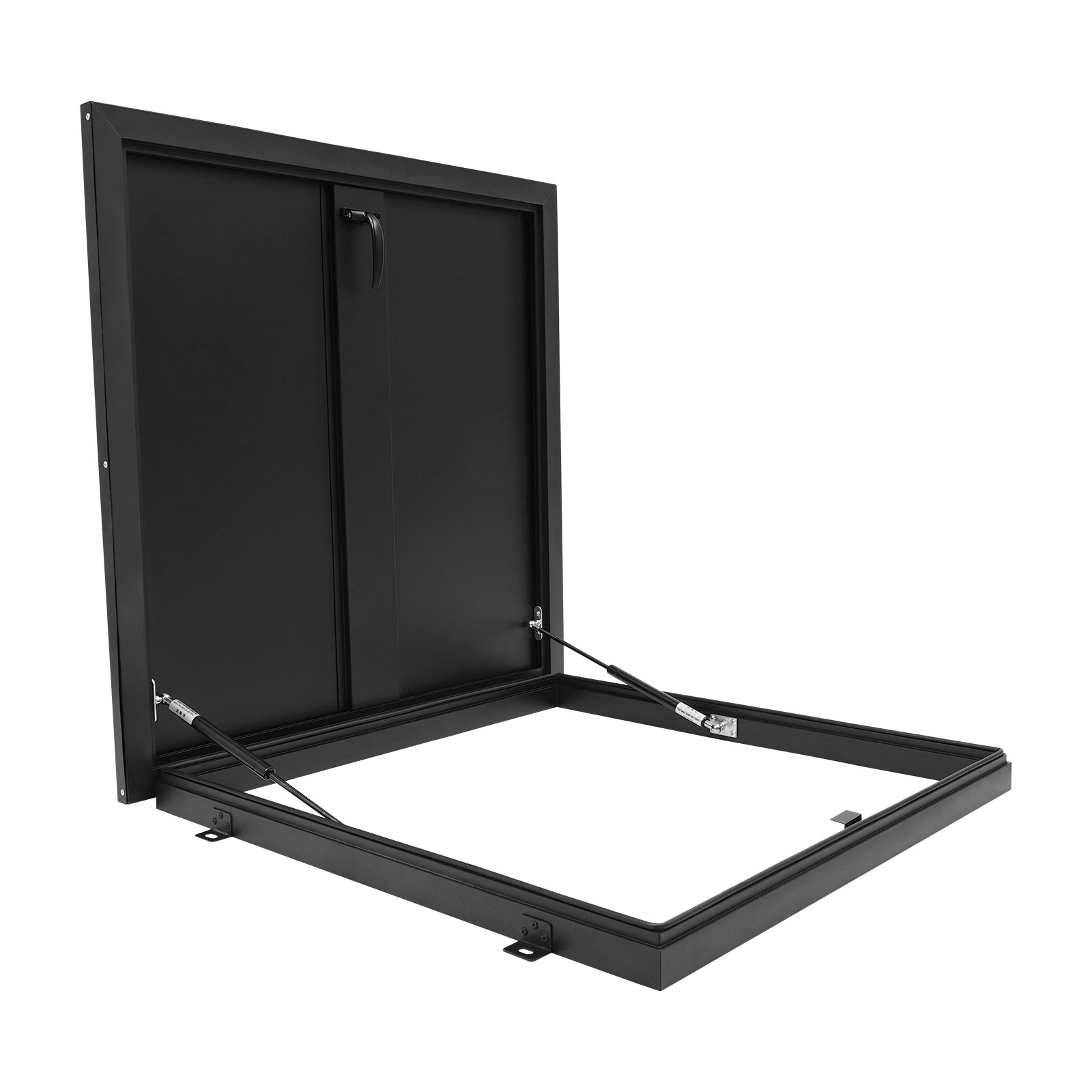 Modern Aluminum Alloy Roof Hatch Roof Security Door Roof Access Hatch Black