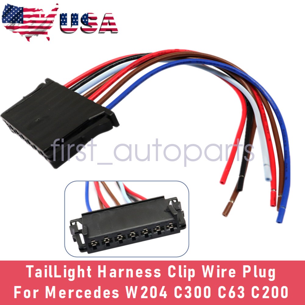 1* TailLight Harness Clip Wire Plug FOR Mercedes W204 C300 C63 C200 A2115450328