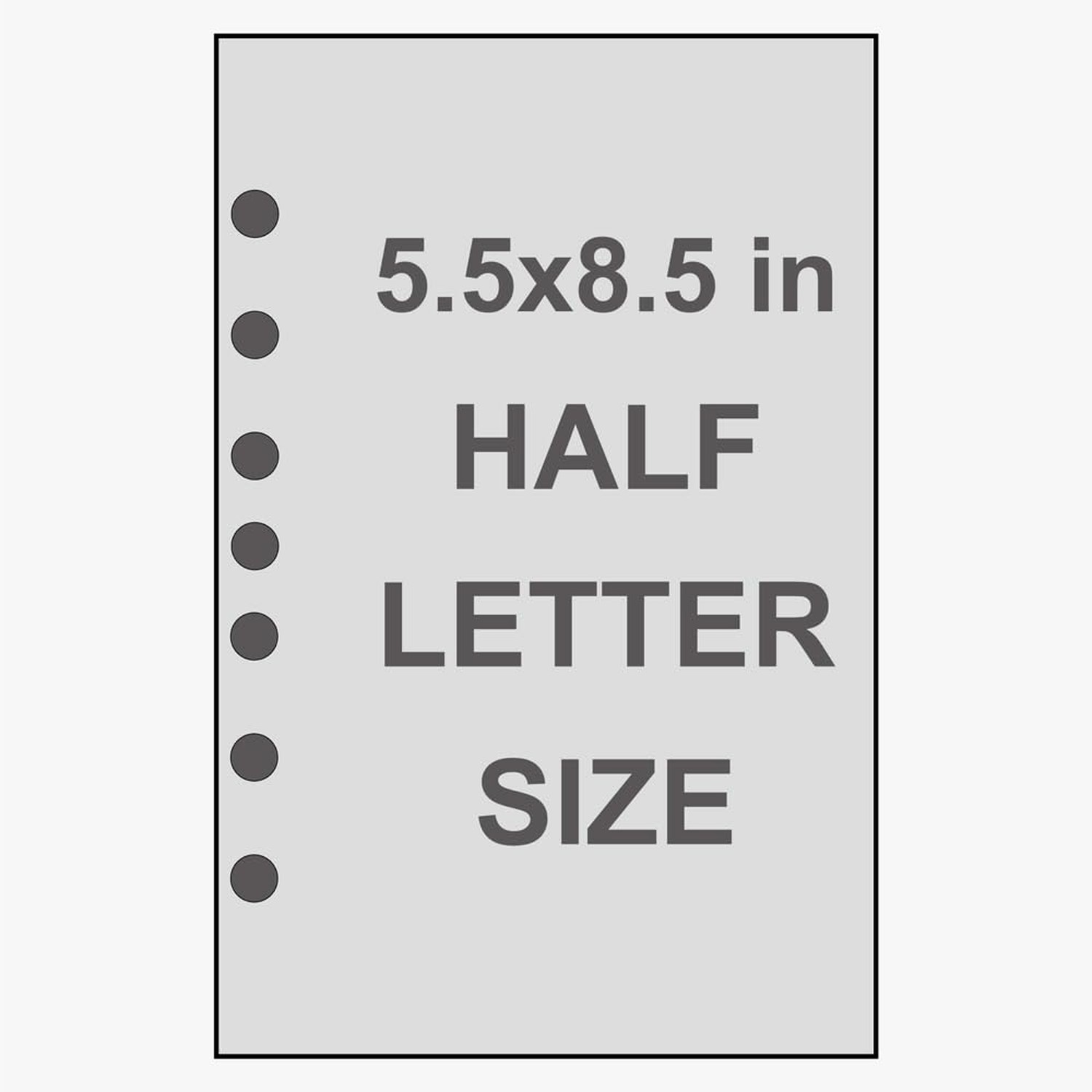 newestor 2026 Weekly Planner Refill for Mini Binder, Week on Two Pages, 5.5"x...
