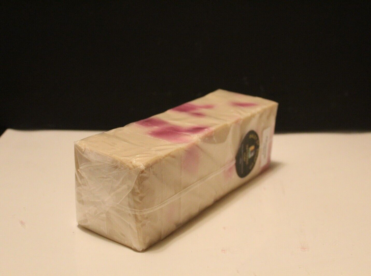 Pomegranate Cherry Handmade soap loaf precut 9 bars