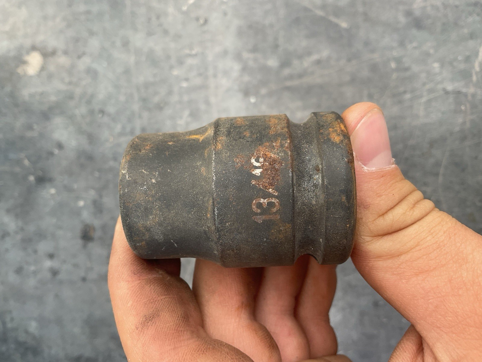 Grey Pneumatic 3/4" Drive x 13/16" Standard Socket