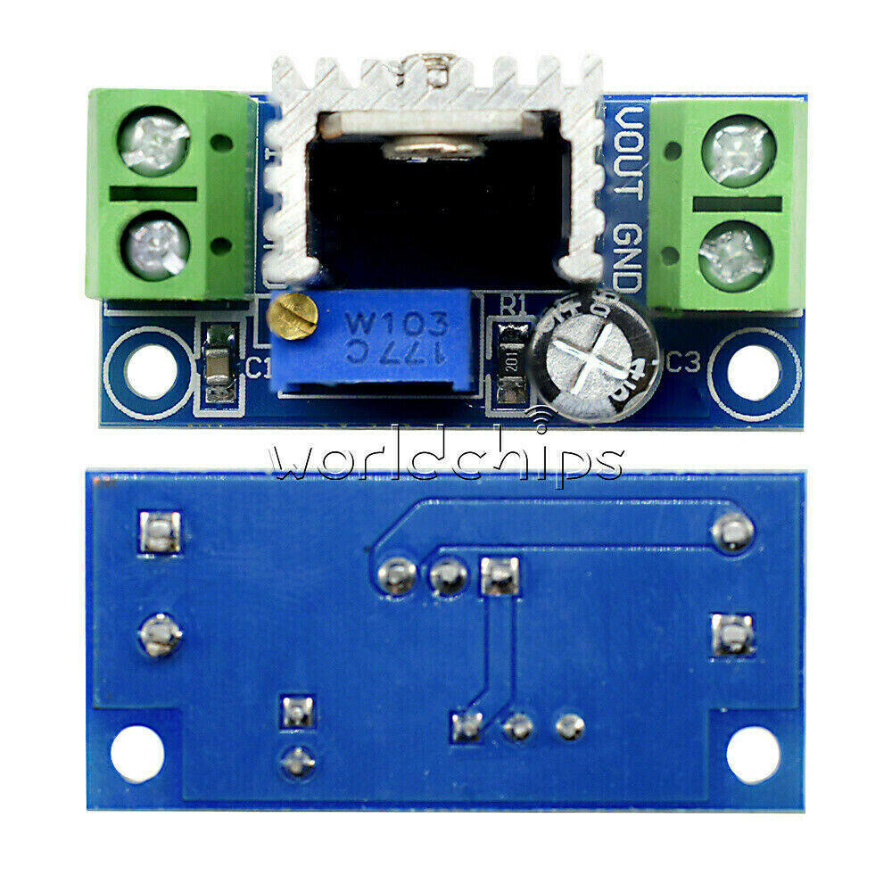 LED LM317 Speed Control Adjust Regulate Step down Buck Power Supply Module Kit