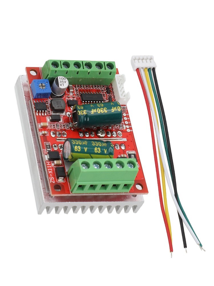 DC 12/24/48V-BLDC 6-60V 400W/3 Phase-Brushless-Motor-Controller Driver-Board