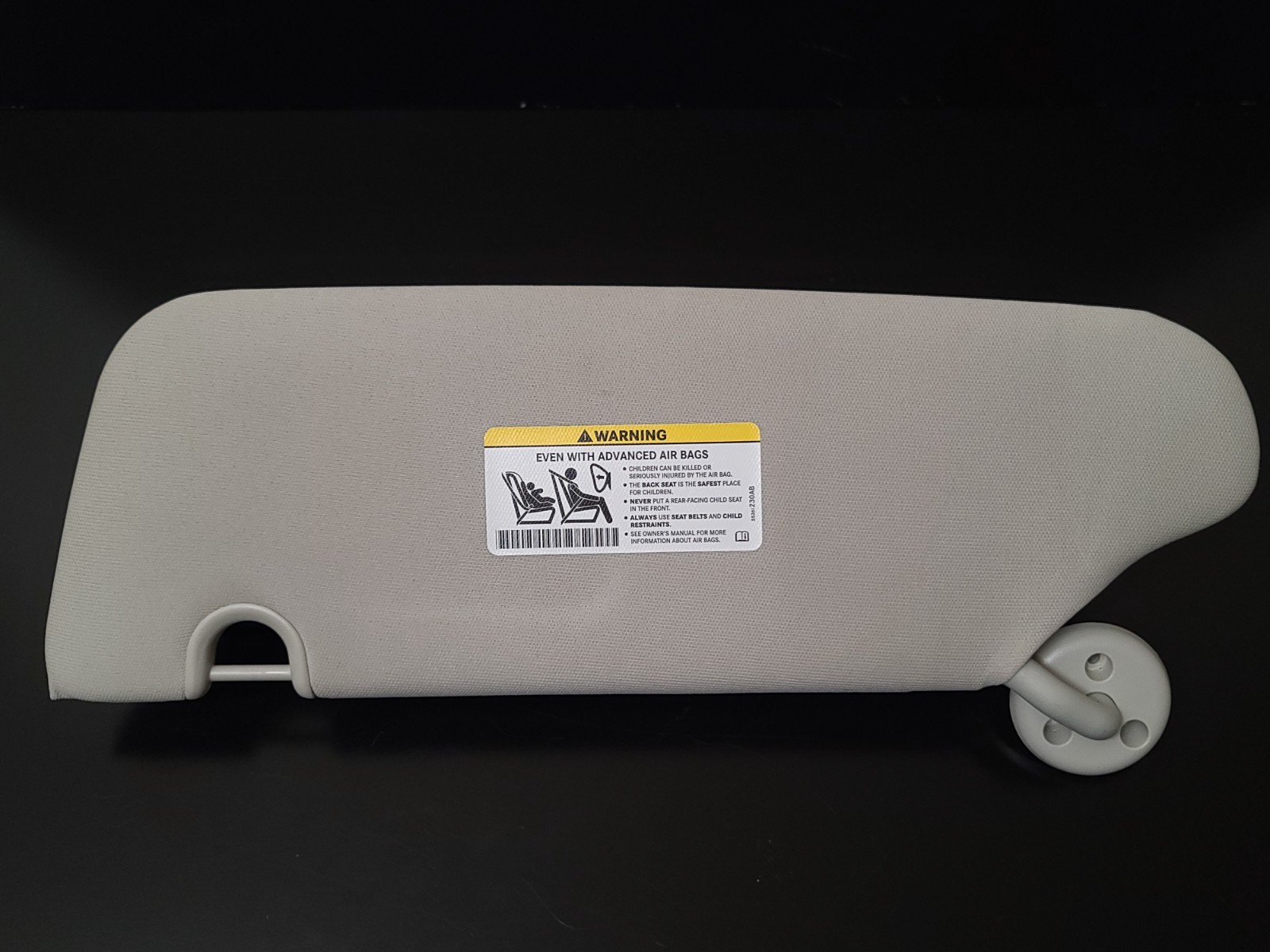 Dodge Grand Caravan Sun Visor Pair Set Driver Passenger Left Right OEM 2008-20