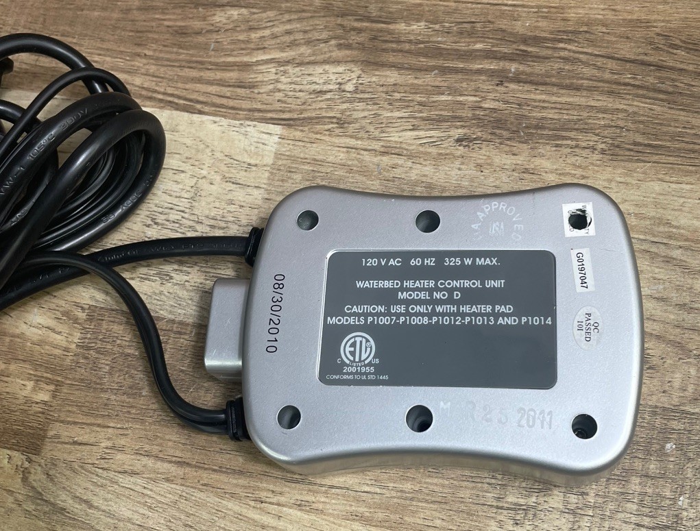 InnoMax Thermal Guardian Touch Temp D Replacement Waterbed Heater Control Unit
